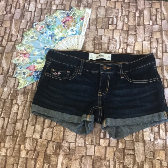 Hollister Pants - HOLLISTER Dark Jean Shorts